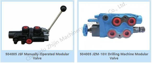 Hydraulic Gear Pump Hydraulic Multiple Directional Control Valve