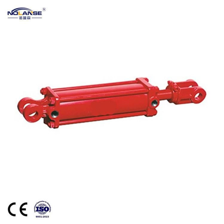 High Quality Tie Rod Hydraulic Cylinder of Tie-Rod Type with Yokes for Hoisting and Conveying