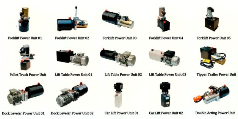 Customise Mini Electric Hydraulic Power Unit Pack For Pump Truck Tail Gate Car Lift Tipper Trailer