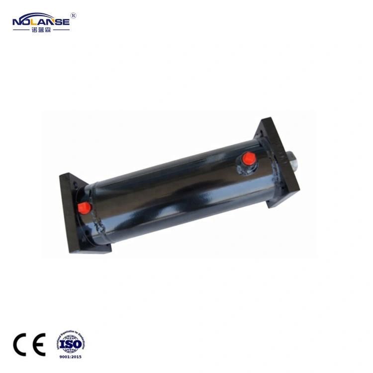 Shock Absorber Hydraulic Press Cylinder Piston 100 Ton Double Acting Hydraulic Cylinder