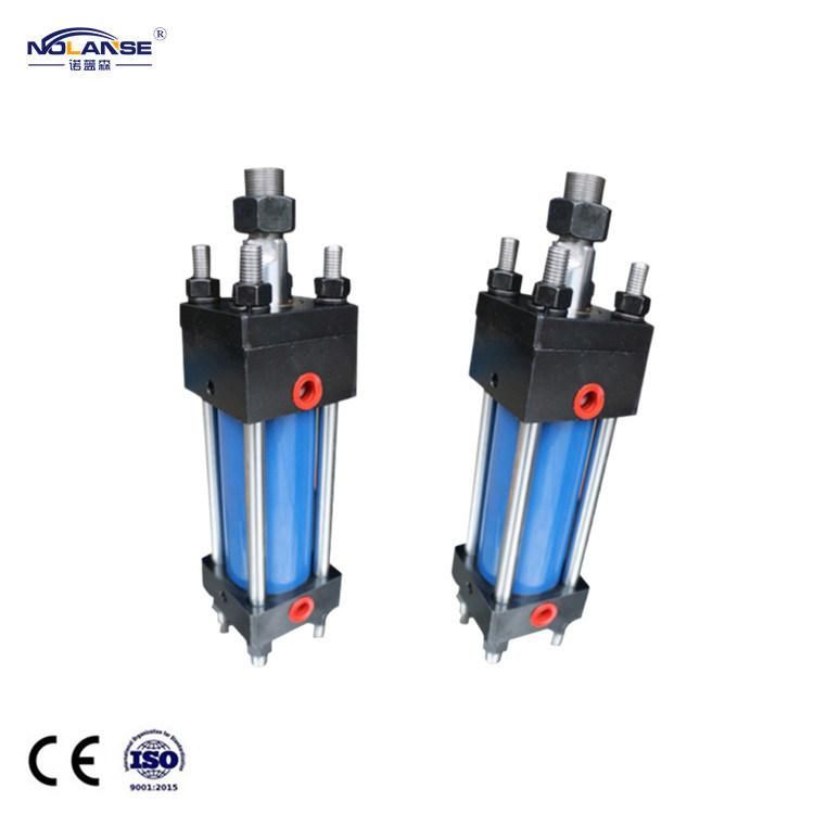 High Quality Tie Rod Hydraulic Cylinder of Tie-Rod Type with Yokes for Hoisting and Conveying