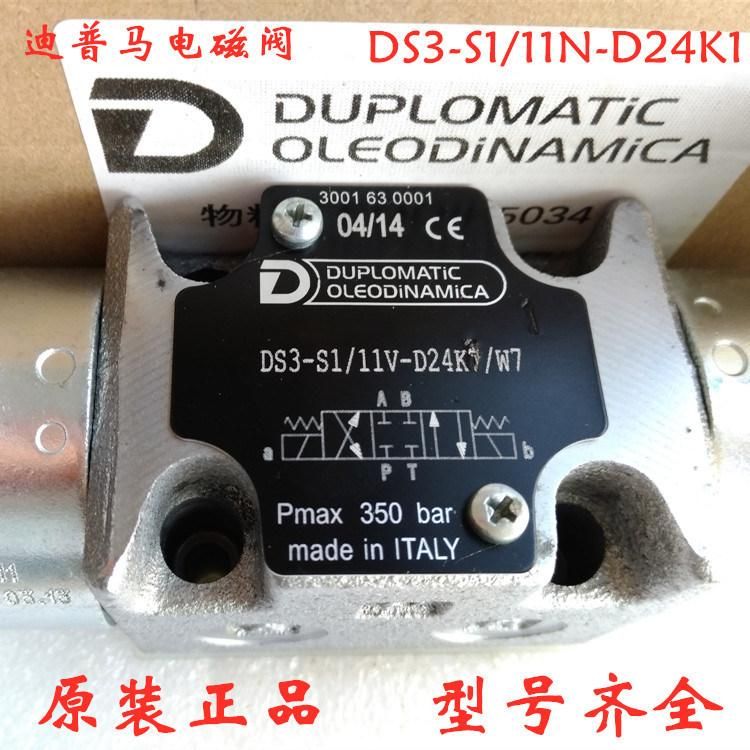 Duplomatic Solenoid Valve Ds3-S10/11n-D24K1 10n Rk S2 S3 S1 Diploma
