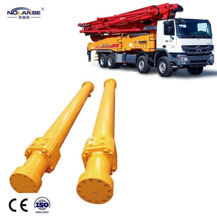 Hydraulic Lift Industrial Clevis Rod Ends Engine Lift Hydraulic Hoist Hollow Plunger Small Size 10 Inch Bore Cylinder