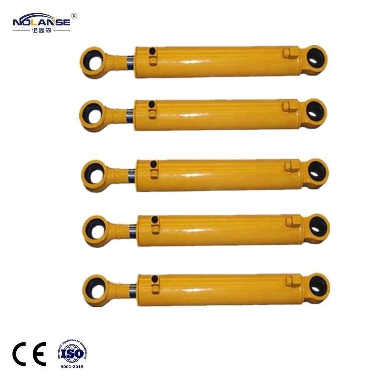 Different Types Engineering Application Double Acting Horizontal Bar Piston Hydraulic Cylinder