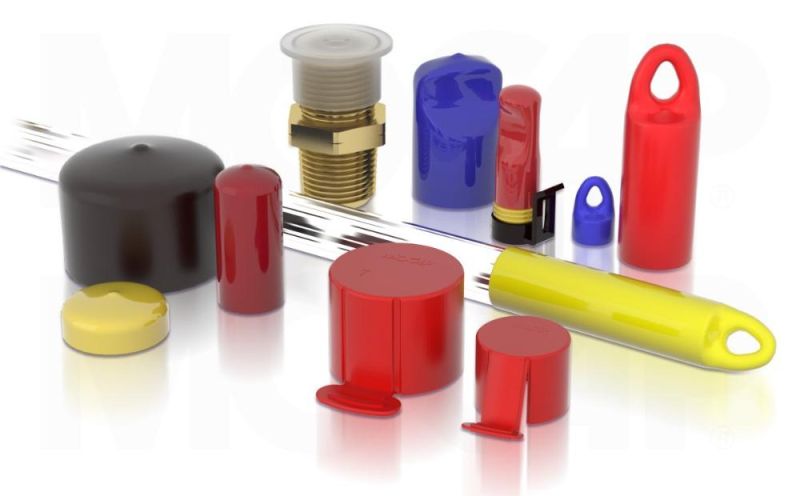 Protective Rubber Dust Soft Vinyl PVC Pipe Cap Cover for Hydraulic Valve