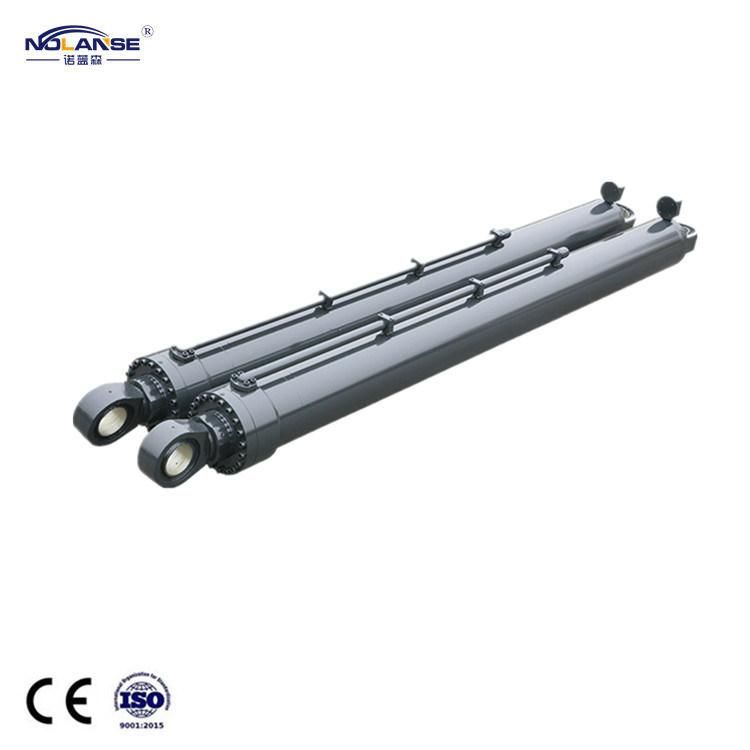 Professional Custom Heavy Double-Acting or Single Acting Non-Standard or Standard Industrial Crane Hydraulic Cylinder