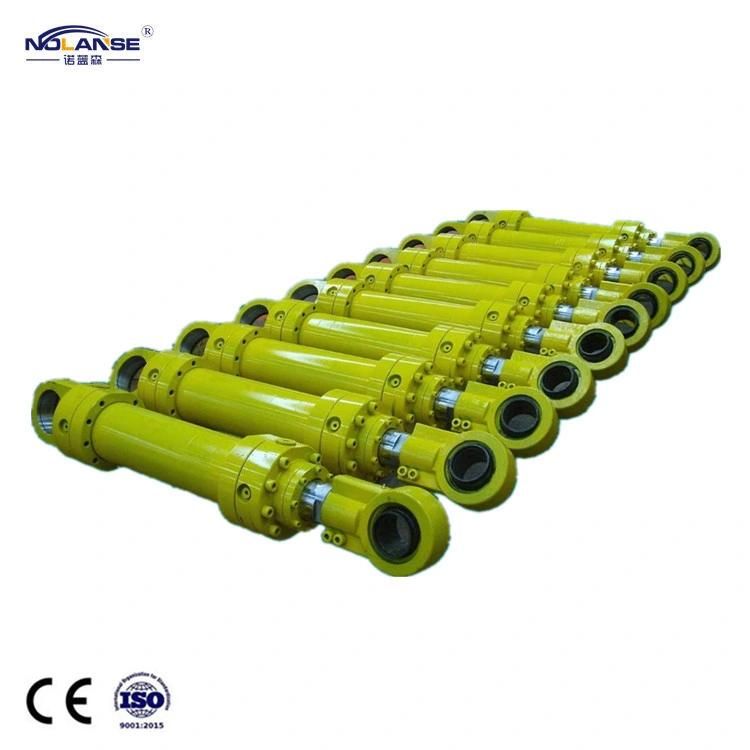 Hydraulic Telescopic Bulldozer Parts Forklift Adjustable Hydraulic Cylinder for Fitness Metal Processing Application Hydraulic Cylinder