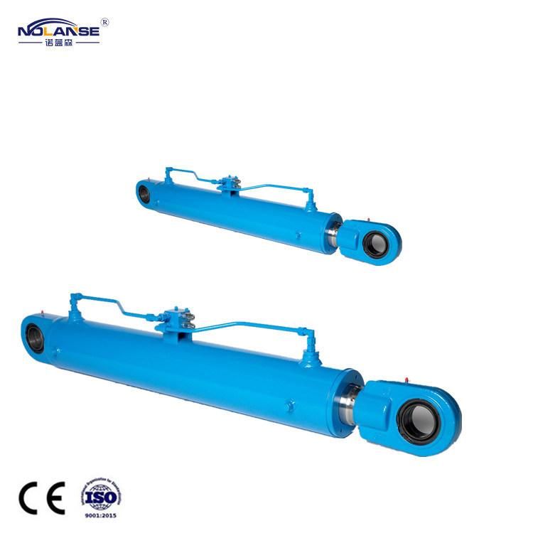Double Ear Earring Type Hydraulic Cylinder Customization Engineering Application Double Acting Heavy Duyt Hydraulic Piston