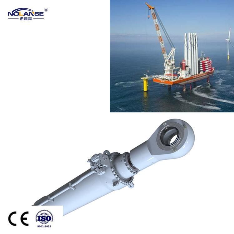 Design 3000 mm Stroke Underwater Offshore Drilling Platform Turning Bucket Outrigger Hydraulic Cylinder