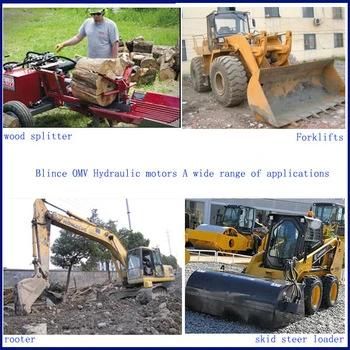 Tower Crane Spare Parts Low Noise Large Torque Hydraulic Motor Omv Bmv Orbital