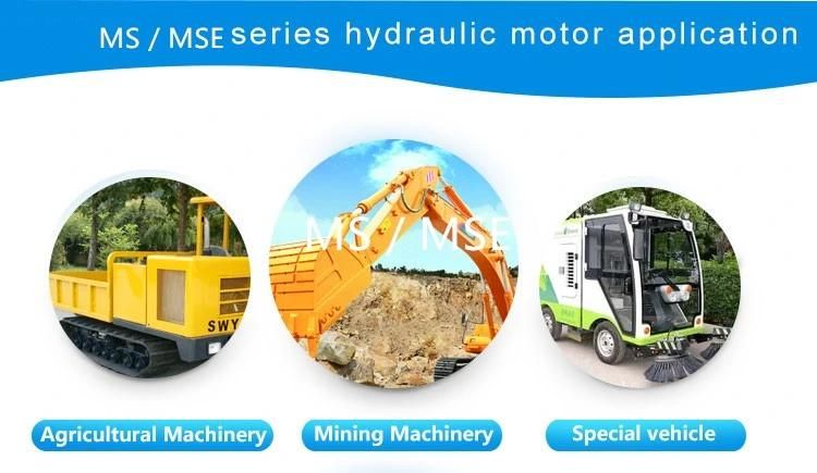 Harvester Hydraulics Motor Poclain Ms02 Mse02 Hydraulic Motor and Spare Part