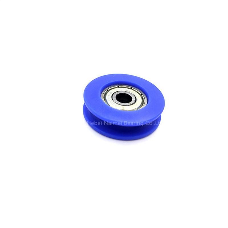 Plastic Coated Plain Bearing 625 626 696 695 Zz Plastic Ball Bearing U Groove or V Groove Pulley Bearing