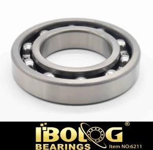 Factory Production Deep Groove Ball Bearing Iron Sealed Type Model No. 6411