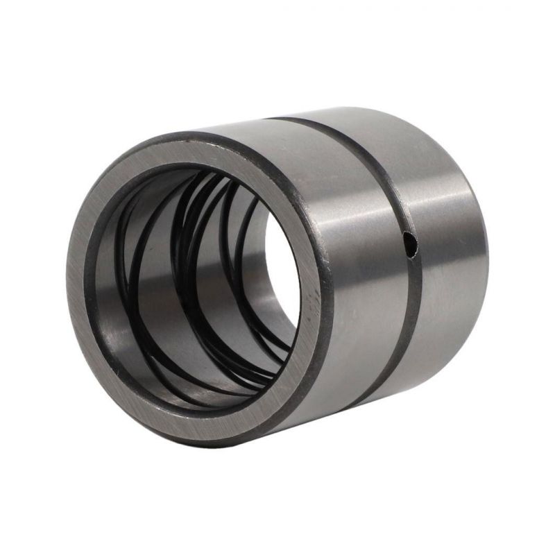 Excavator Parts Spiral Oil Groove Hardened Steel Bushings