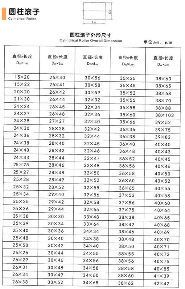 15mm High End Rolling Mills Bearing Cylindrical Rollers