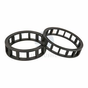 Custom Short Cylindrical Bearing Cage for Car Accessories PA66 Low Noise