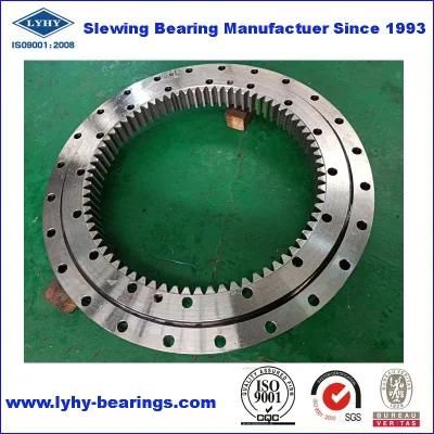 Light Type Slewing Ring Bearing Turntable Bearing Roller Bearing No Gear Teeth Bearing Flanged Bearing (RKS. 160.14.0414)