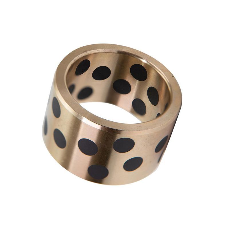 Oilless Bronze Bearing Bushing with Graphite