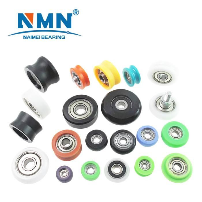 5mm Bore Delrin Solid V M U W Groove Wheels 625-2RS 625zz Double Rows Pulley Wheel Bearing Bw25 for V-Slot Aluminum Profile