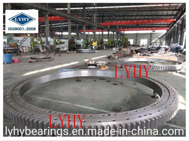 Large Slewing Bearing Ring 161.50.2800.891.41.1503 Roller Turntable Bearing with External Gear
