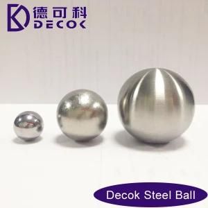 Brushed Stainless Steel Sphere Garden Ornament Gazing Ball