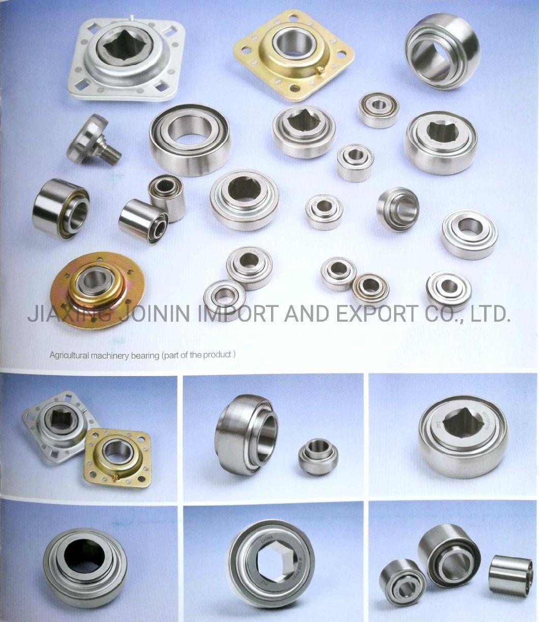 Fd210r Relubricable Square Bore Heavy Duty Farm Machinery Bearing with Stamping Housing