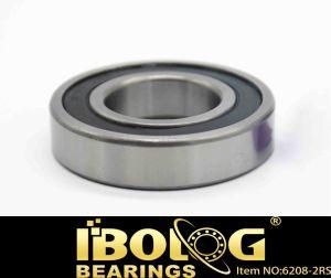 Factory Production Deep Groove Ball Bearing Open Type Model No. 6208