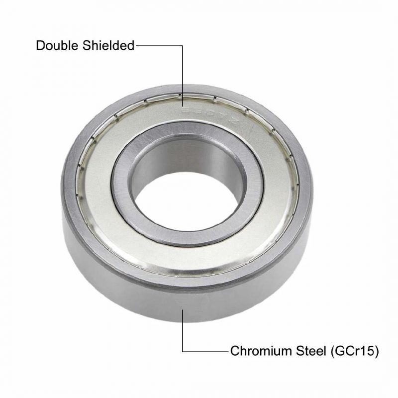 6307-Zz Deep Groove Ball Bearing Double Shielded Metric 35mm ID 80mm Od 21mm Width