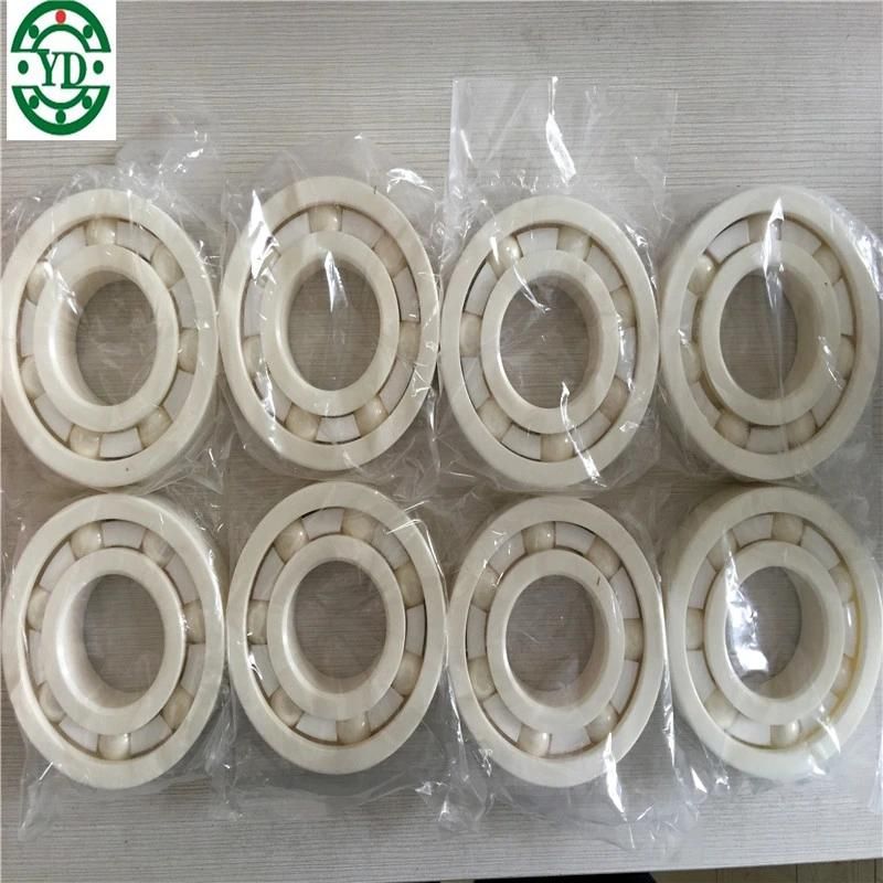 15*28*7mm Si3n4 Full Ceramic Deep Groove Ball Bearing (6902)