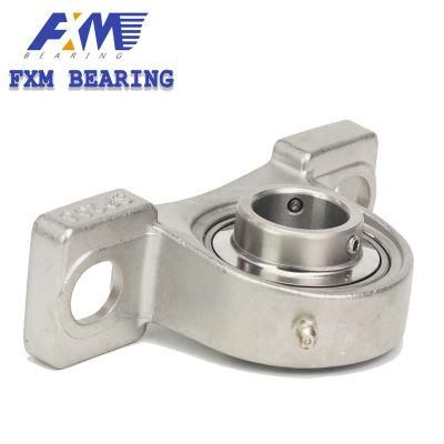 Stainless Steel Vertical Spherical Belt Pillow Block Housing Seating Bearings Sucp206