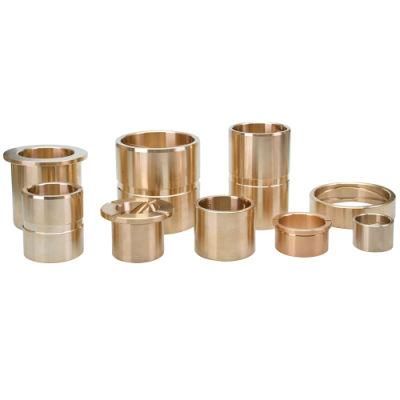 Casting Bronze Bearing Bushing with Oil Grooves