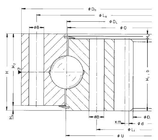 Spay Paint Swing Bearing Turntable Bearing 062.30.1400.000.11.1504 Slewing Ring Bearing Gear Teeth Bearing