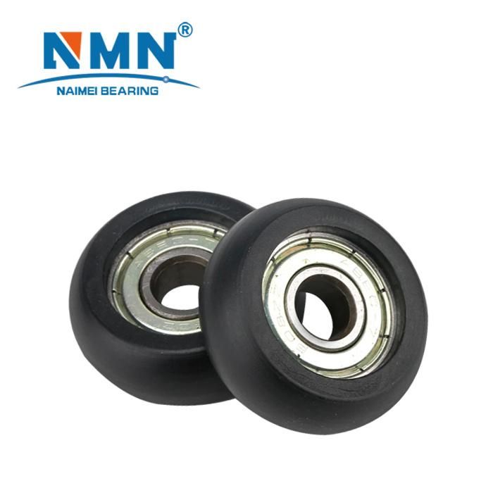 High Quality POM Round Groove Sliding Door Roller Wheels 625 Zz Bearing