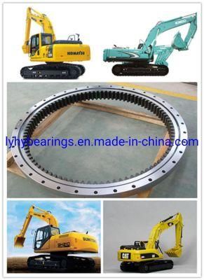 Hyundai Excavator Bearing Hitachi Excavator Swing Bearings Excavator Slewing Ring Bearing Quenched Gear Bearing (360LC-7)