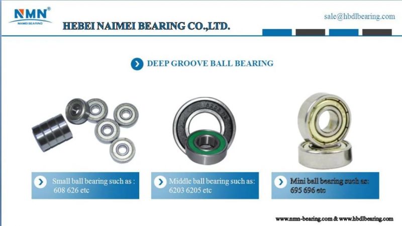 Spare Parts Deep Groove Ball Bearing (634-6420) 2RS Zz Cm C3