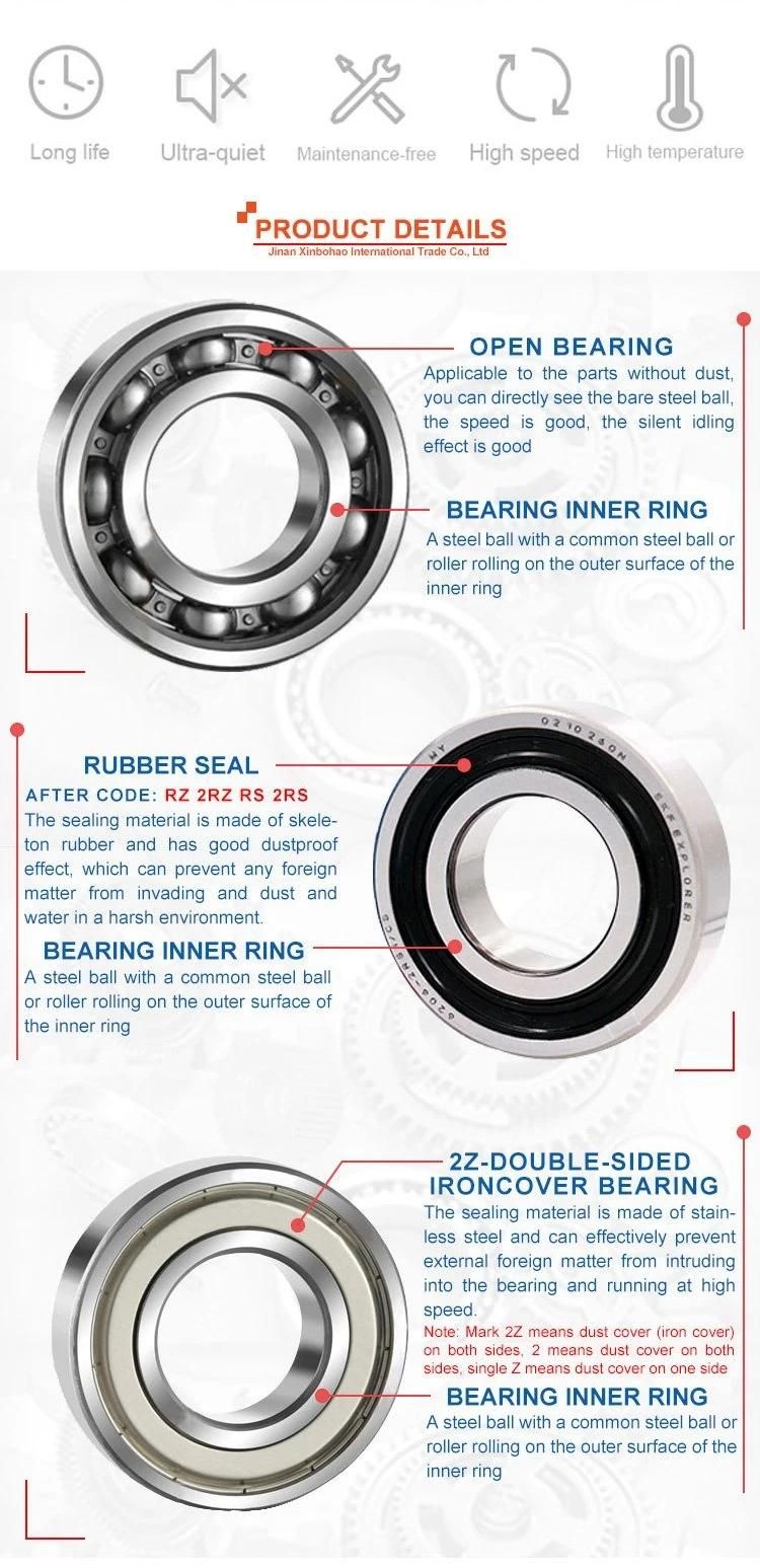 NTN Bearing for Instrument, Car Accessorie and Auto Parts Deep Groove Ball Bearing 6809az 6810z 6911z