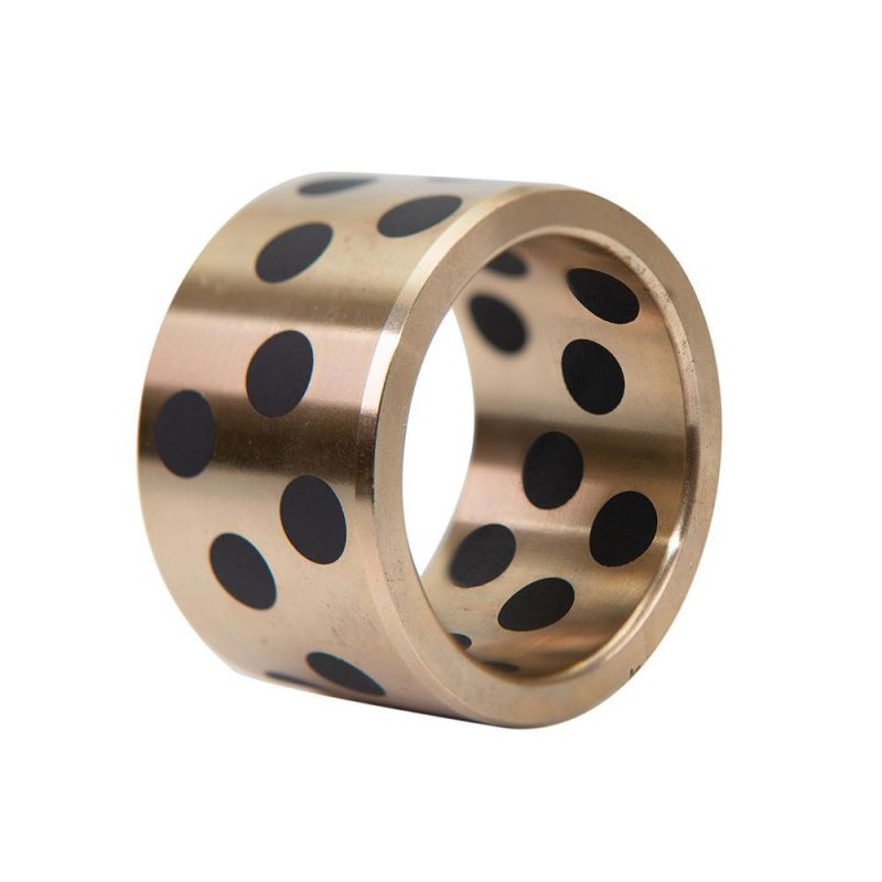 Oilless Bronze Bearing Bushing with Graphite