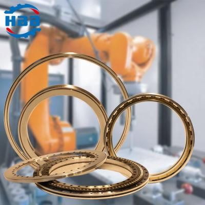ID 4.5&quot; Open Angular Contact Thin Wall Bearing @ 3/8&quot; X 3/8&quot; Section for Medical Instruments