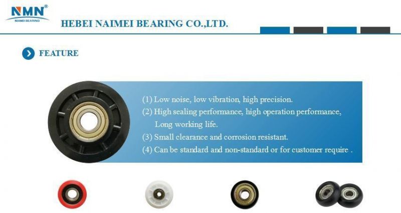 Rubber Coated Plastic Bearings 608zz