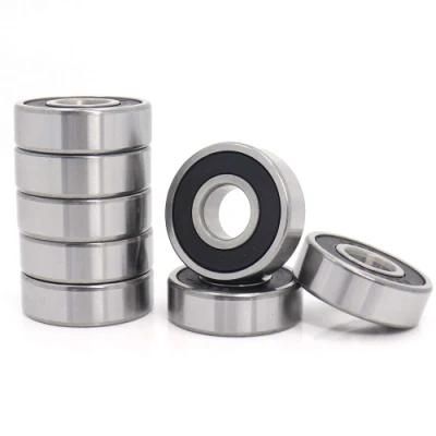 P0 (ABEC-1) Deep Groove Ball Bearing Ball Bearings 6201 2RS with Dimension 12X32X10 mm