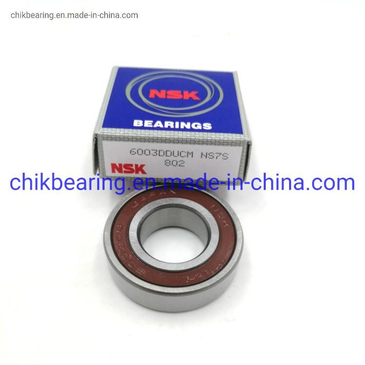 Electric Motor Bearing Fan Bearing Compressor Bearing Motorcycle Deep Groove Ball Bearing 6001dducm 6002dducm 6003dducm 6004dducm 6005dducm for NSK Bearing