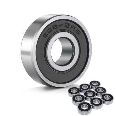 Stainless Steel Miniature Deep Groove Ball Bearing Ss 608 2RS 8X22X7 mm