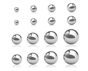 5.97mm 6.350mm 1/4 Inch Soft Carbon Steel Ball for Welding Appliances AISI1010-AISI1015 0.868g