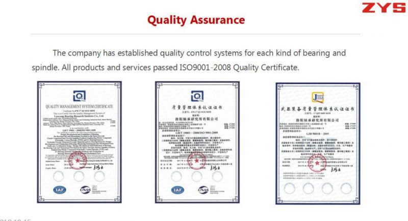 Fast Delivery Zys Brand Tapered Roller Bearing 30307 with Low Noise