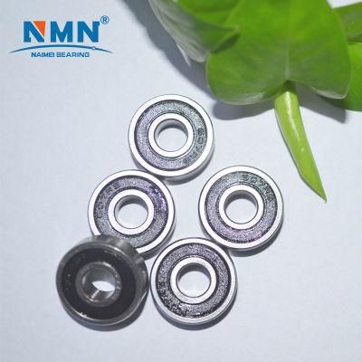 607 2RS Rubber Cover Clean and Good Working Condition Transfer Bearing Inventory Backlog Disassemble Used Bearing
