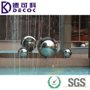 Hollow Stainless Steel Balls for Garden Decorative 304 Steel Ball
