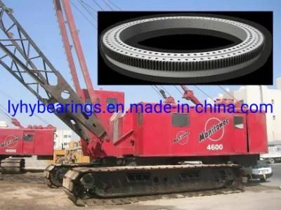 Three Row Roller Swing Slewing Ring Bearing Roller Bearing Gear Bearing Rotary Bearing Turntable Bearing for Deck Crane 133.45.2240