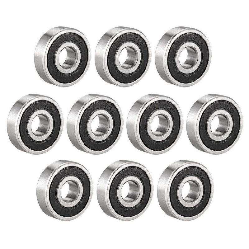 629-2RS Ball Bearing 9mm X 26mm X 8mm Double Sealed Deep Groove Bearings Chrome Steel