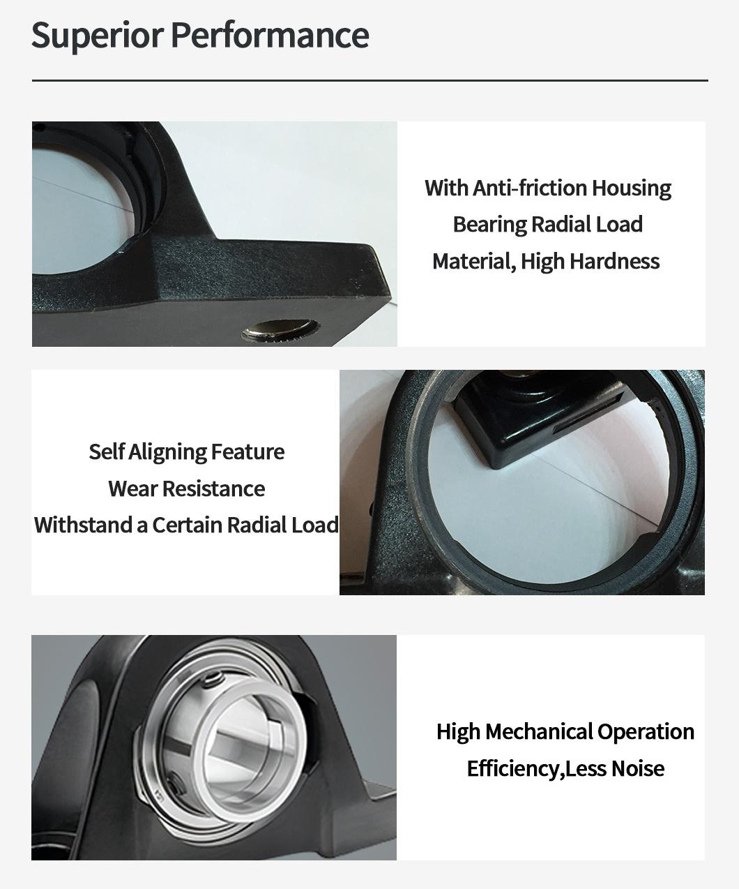Made in China Low Friction Auto Parts Koyo NTN UCP308 Pillow Block Insert Bearing for Construction Industry