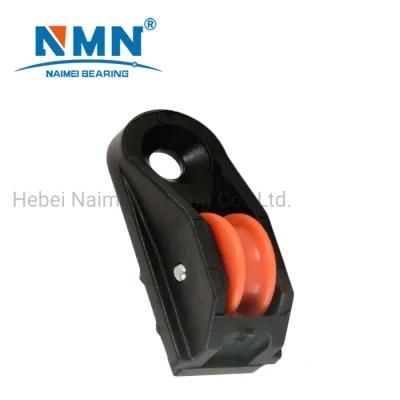 Plastic Nylon U Groove 5*24*9mm Size Roller 625 Zz Ball Bearing Roller Wheel for Windows and Door